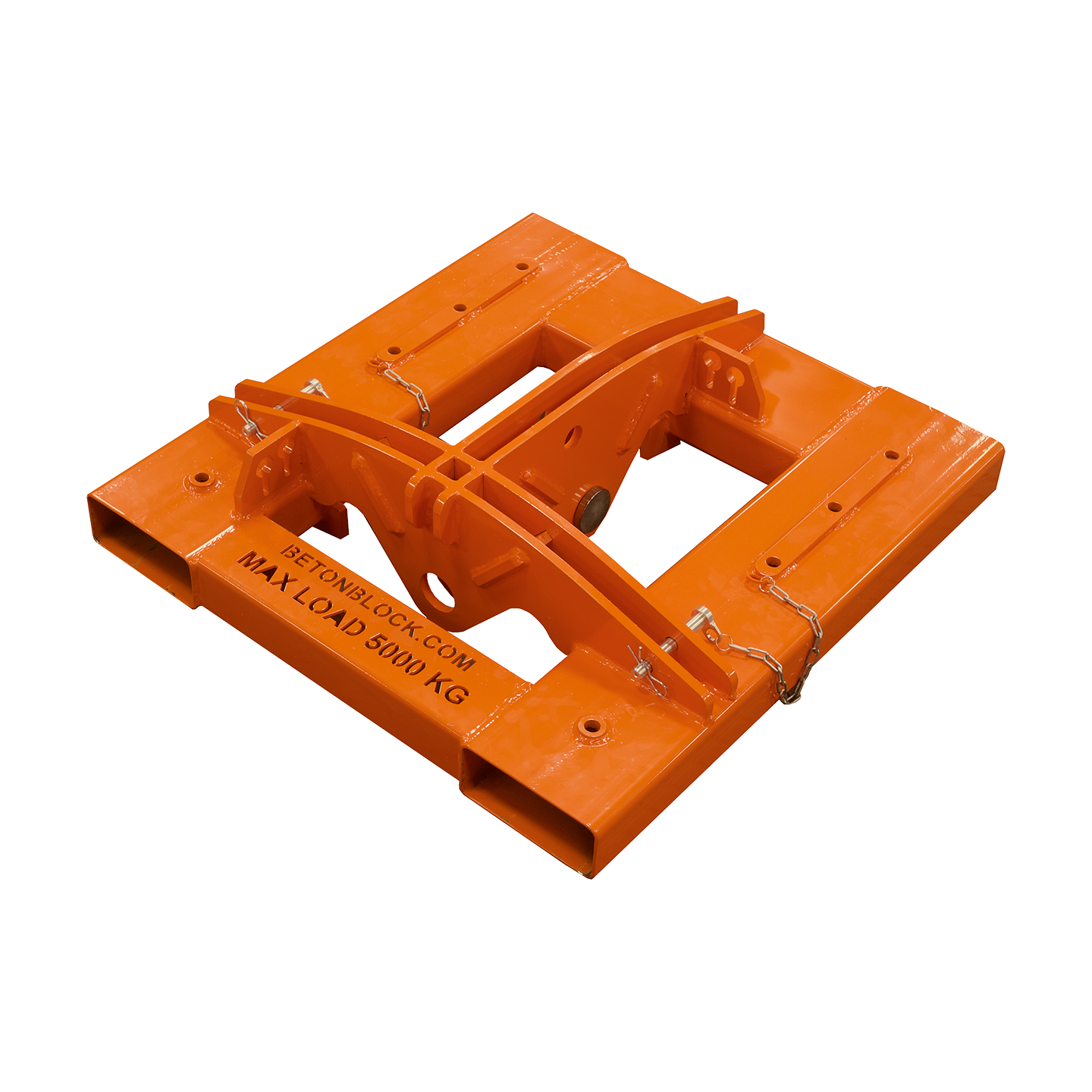 Forklift frame for mold clamp